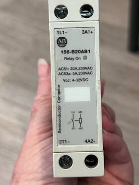 Allen-bradley 156-b20ab1 156-b20aob1 Ser A Relay