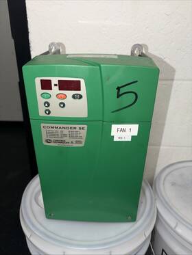 33200550 Control Techniques Commander Se 7.5 Hp Used Working 33200550 Control Techniques Commander Se 7.5 Hp Used Working