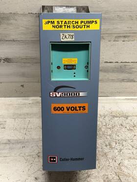 Cutler-hammer Sv9010as-6m0a00 Cutler-hammer 10 Hp 600 Volts 3-phase Vfd