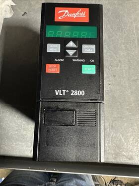 Danfoss Vlt2805pt4b20sbr1dbf00a00c1 Vlt 2800 Vfd Variable Frequency Drive