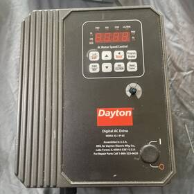 13e656 Dayton Ac Motor Speed Controller Variable Drive