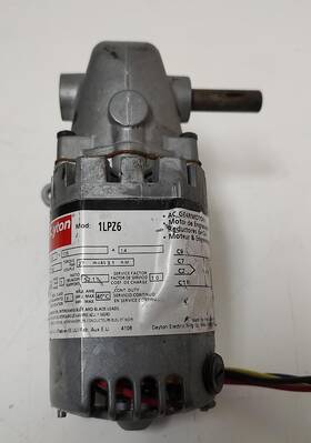 Dayton 1lpz6 Tested 115vac Right Angle 90 100 Rpm Electric Motor