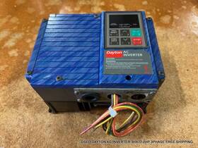 3hx77 Dayton Used Ac Inverter 2hp 3phase Free Shipping 3hx77 Dayton Used Ac Inverter 2hp 3phase Free Shipping