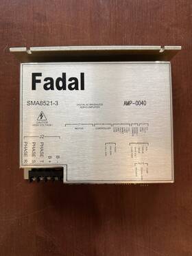 Fadal Sma8521-3 Amp-0040 Servo Amplifier
