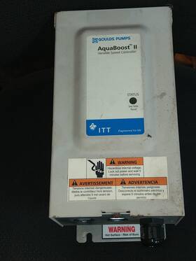 Goulds Itt Industries Ab2s020 Pumps 2ab2 Aquaboost Ii 2hp Controller 230volt 3ph 6.9amp Abii