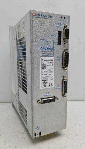 Pac-et-400 Infranor Pac-et-400/45-st Xtrapulspac Drive 3x 460vac 22.5a Fla Output 24vdc Aux Pac-et-400 Infranor Pac-et-400/45-st Xtrapulspac Drive 3x 460vac 22.5a Fla Output 24vdc Aux