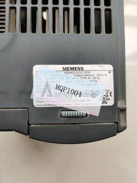 6se6430-2ud27-5ca0 Siemens One Used Inverters 7.5kw 380v