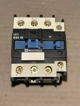 7.5-30hp Telemecanique Lc1d3210 Lc1 D3210 G6 220v-660v 50/60hz 50a Contactor 120 V Coil