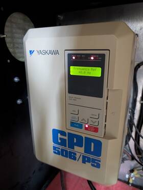 Yaskawa Cimr-p5m25p5 Gpd 506 P5 10hp Vfd 3 Phase 220v 7.5kw