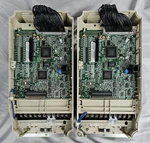Yaskawa Ac Drive CIMR-E7U43P7 5HP No Cover Cabinet Used. Fixed Price $350.00.