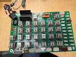 Amada Hfb Relay Board EE18523 C70588. Fixed Price $3200.00.