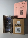 New Hitachi X200-004NFU2 Inverter Drive Vfd 0.4KW 1/2 Hp 0.5 240VAC. Fixed Price $275.00.