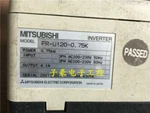 Mitsubishi Inverter FR-U120-0.75K Used Free Expedited Shipping. Fixed Price $874.00.