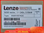 E82EV551K2C New Lenze 8200 Vector 1-240V 0.55KW. Fixed Price $506.74.