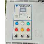 Yaskawa E7 Variable Frequency Drive Type 1 Enclosure Bypass 480V 3-PHASE 40KVA. Fixed Price $350.00.