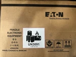 Eaton DG1-344D3FB-C21C Powerxl Vfd, 380-500V 2HP New. Fixed Price $430.00.